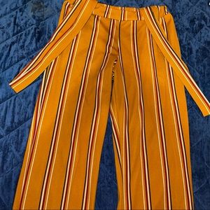 Pants with Suspenders